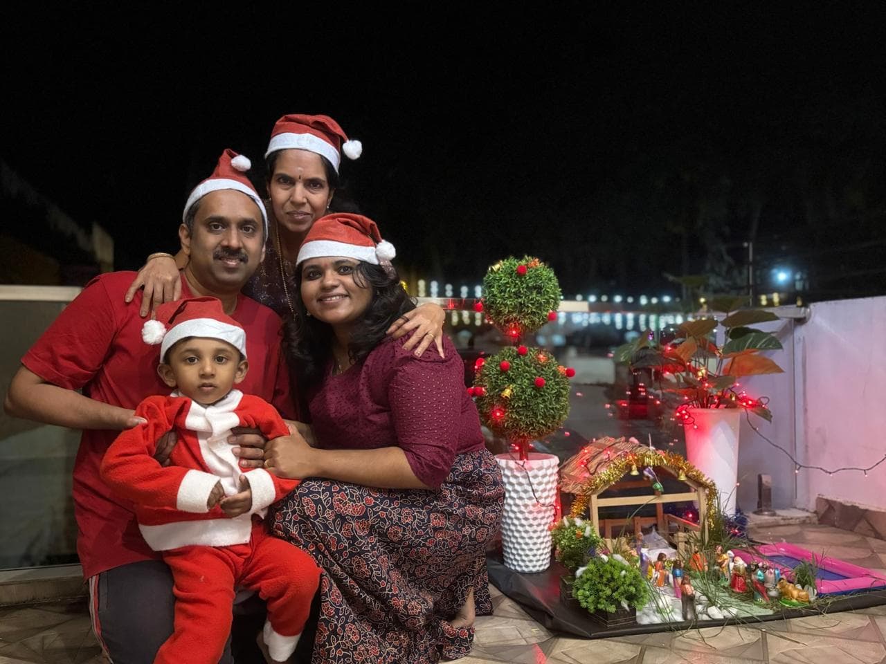 Christmas with the family